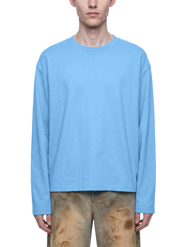 Unisex Vintage Wash Long Sleeve Boxy T-Shirt