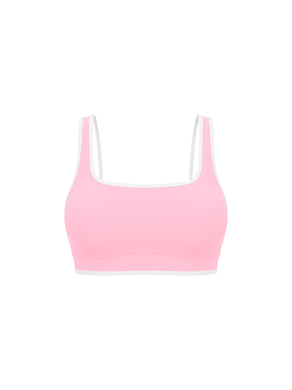 Women's Color Block Yoga Sports Bra