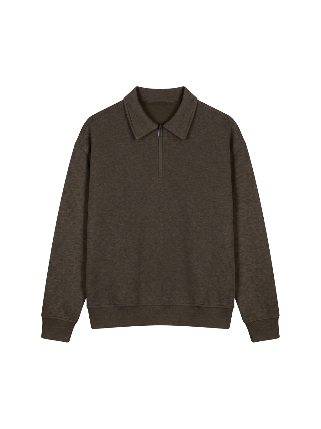 Unisex Boxy Quarter-Zip Sweatshirt - Main Image