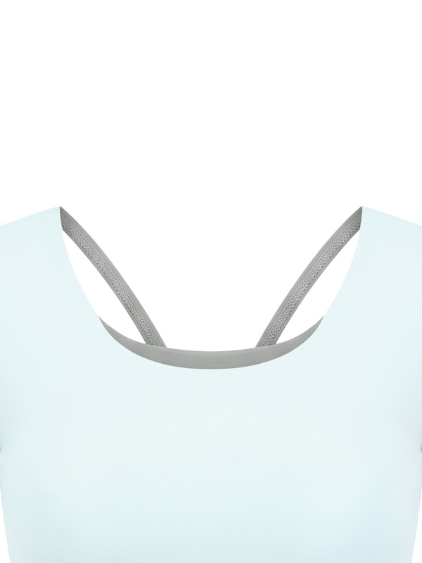 Women's Color Block Yoga T-Shirt