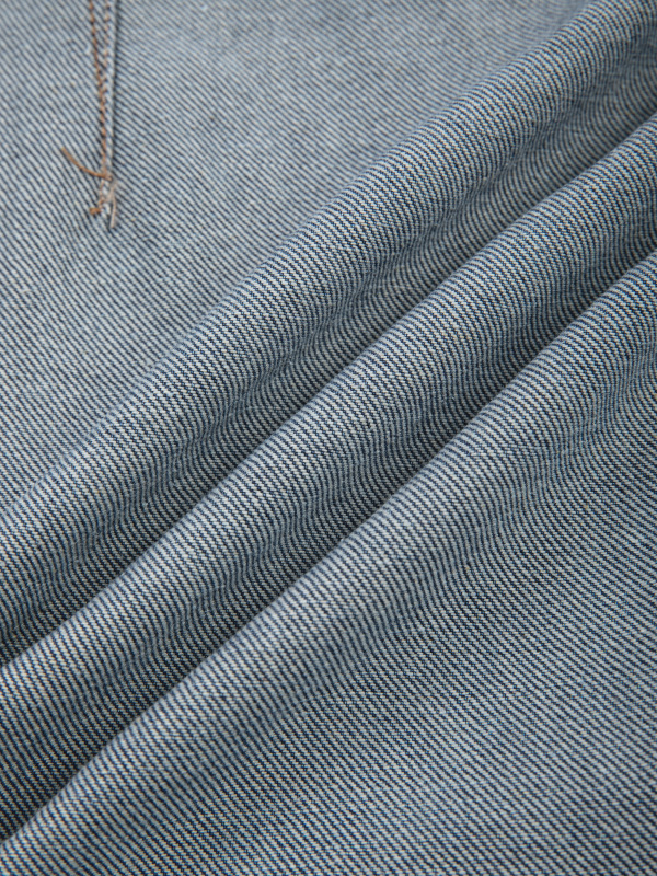 Unisex Vintage Wash Barrel Leg Denim Jeans