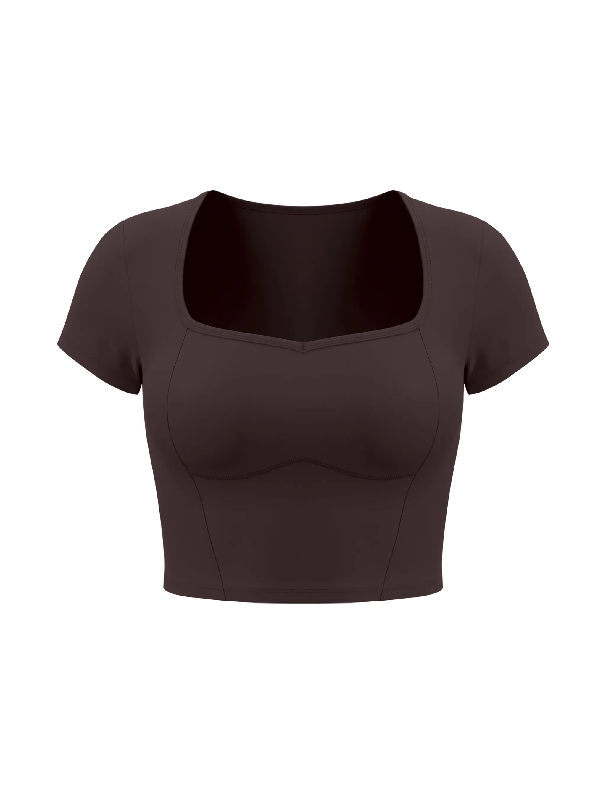 Women's Topstitch Yoga T-Shirt - Main Image