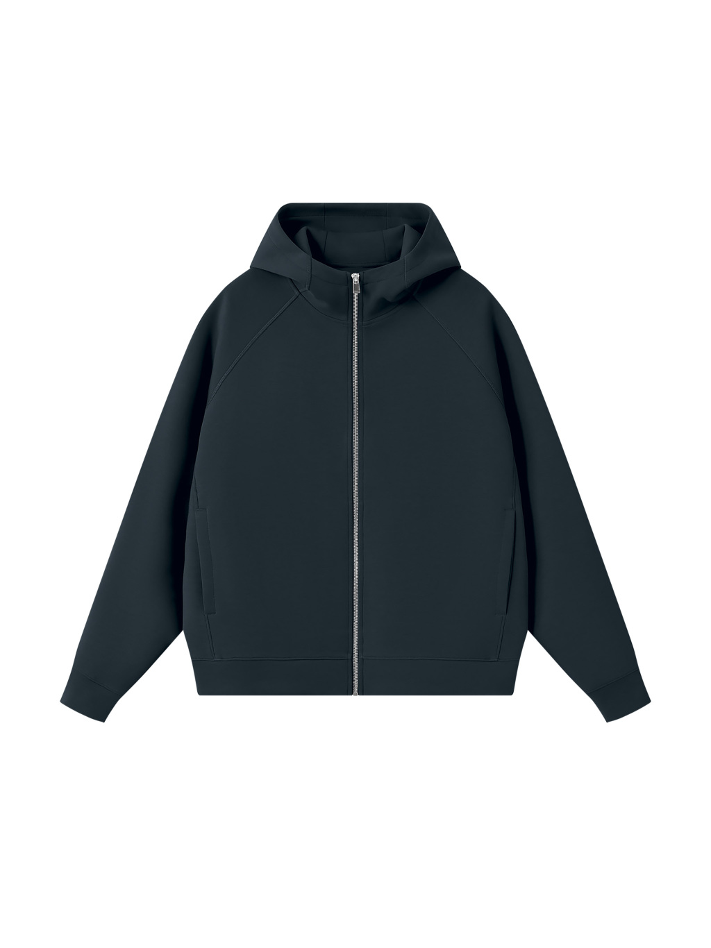 Unisex Raglan Full Zip Hoodie - Main Image