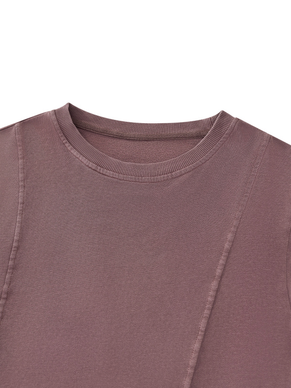 Women's Mineral Wash Crop Sweatshirt