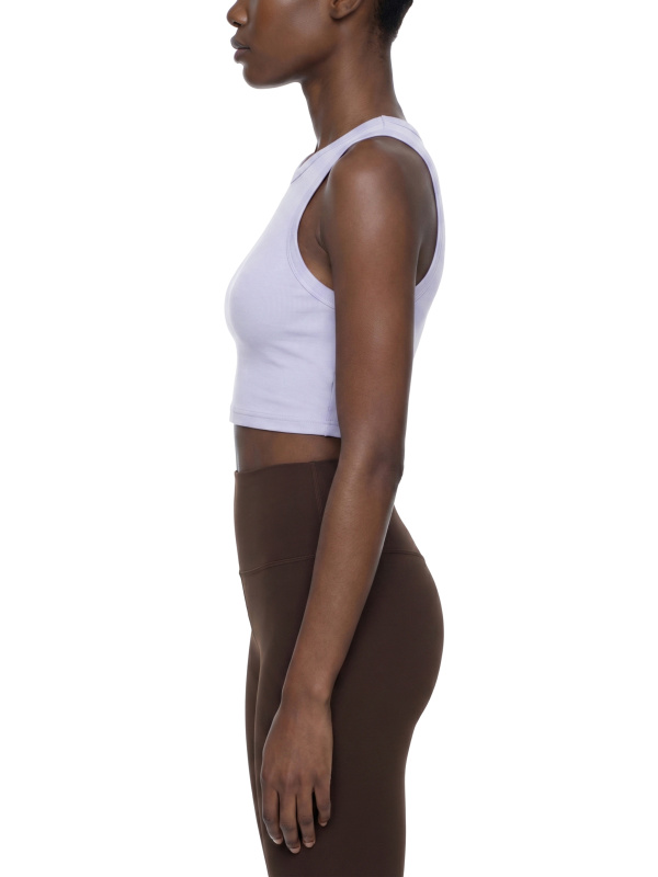 Women's Tight Crewneck Crop Tank Top