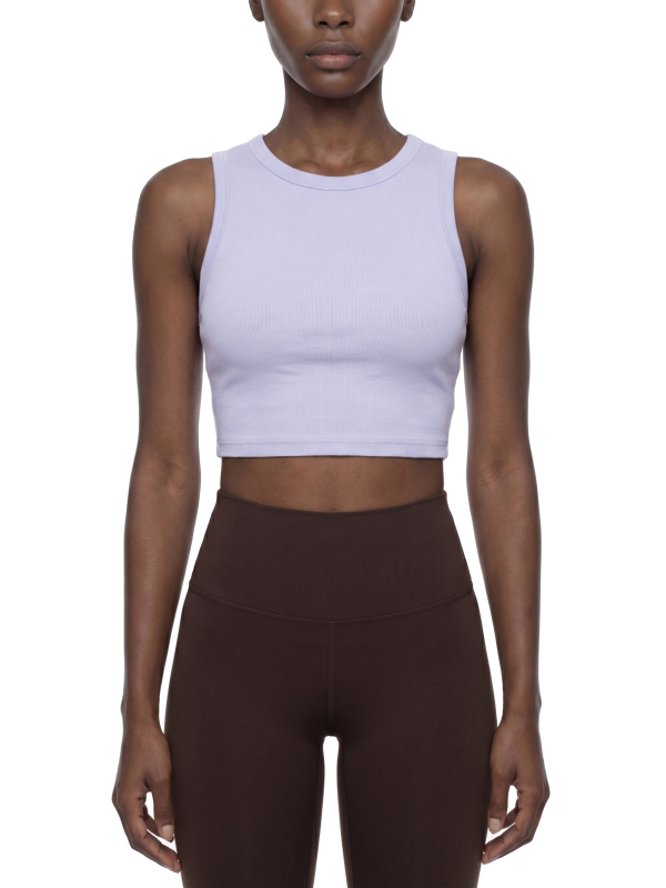 Women's Tight Crewneck Crop Tank Top