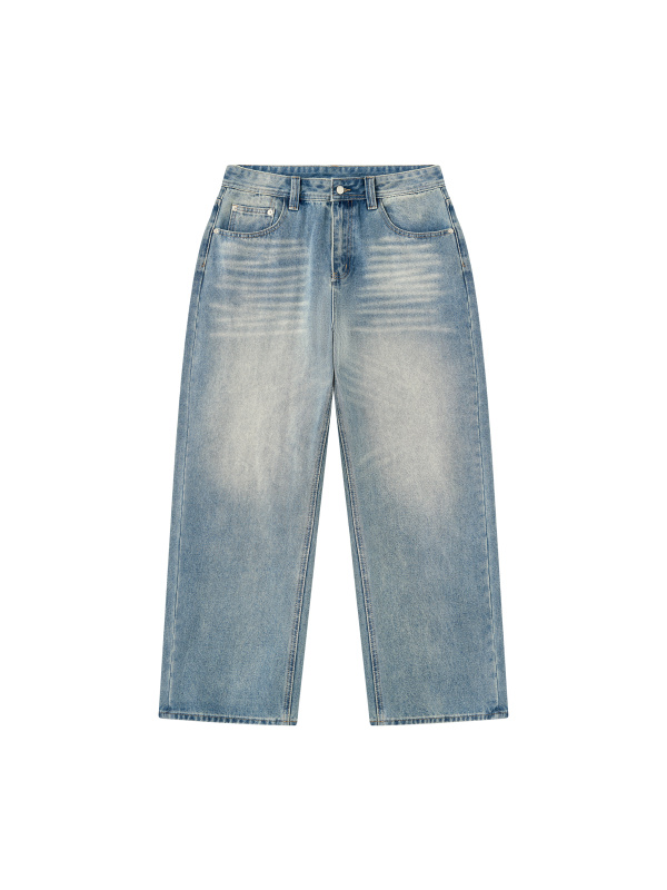 Men’s Vintage Wash Denim Jeans
