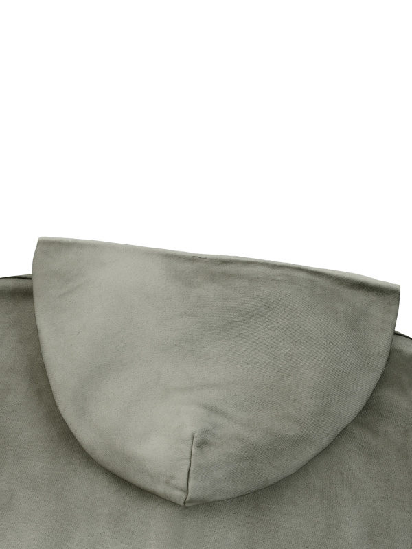 Unisex Sunfade Distressed Boxy Hoodie