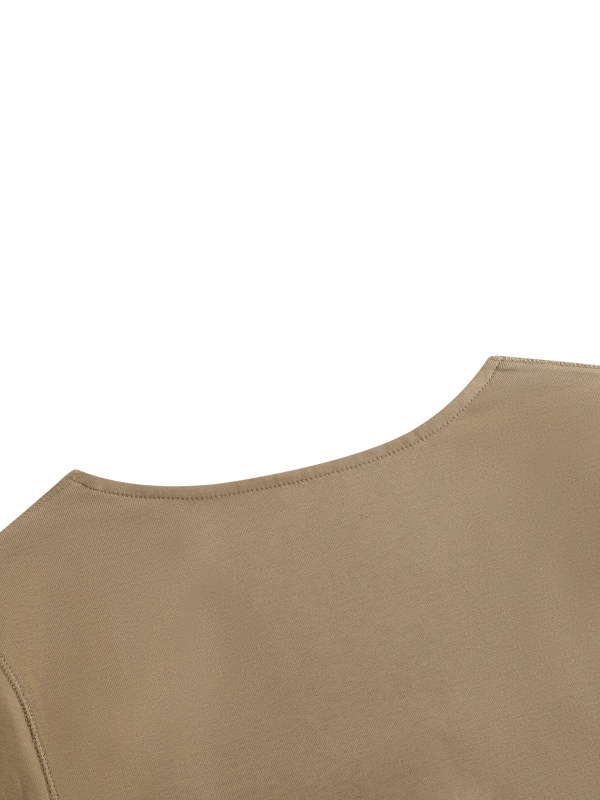 Women's Ruched Long Sleeve T-Shirt