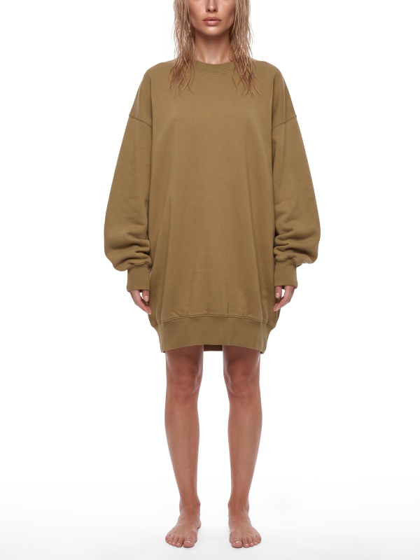 Women's Vintage Wash Pullover Dress