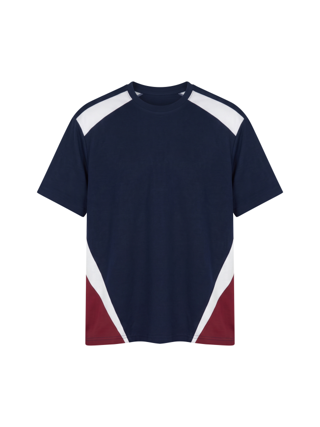 Unisex Color Block T-Shirt