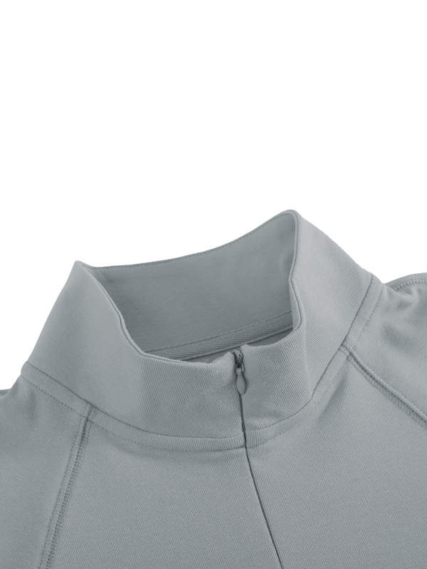 Women's Quarter-Zip Yoga T-Shirt