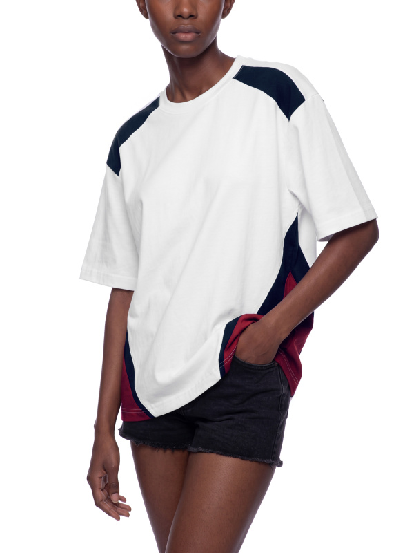 Unisex Color Block T-Shirt