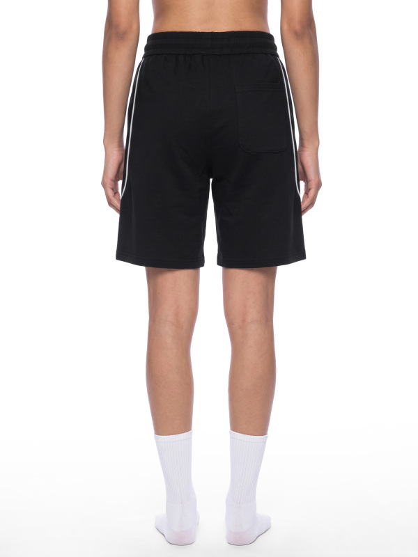 Unisex Piping Color Block Shorts