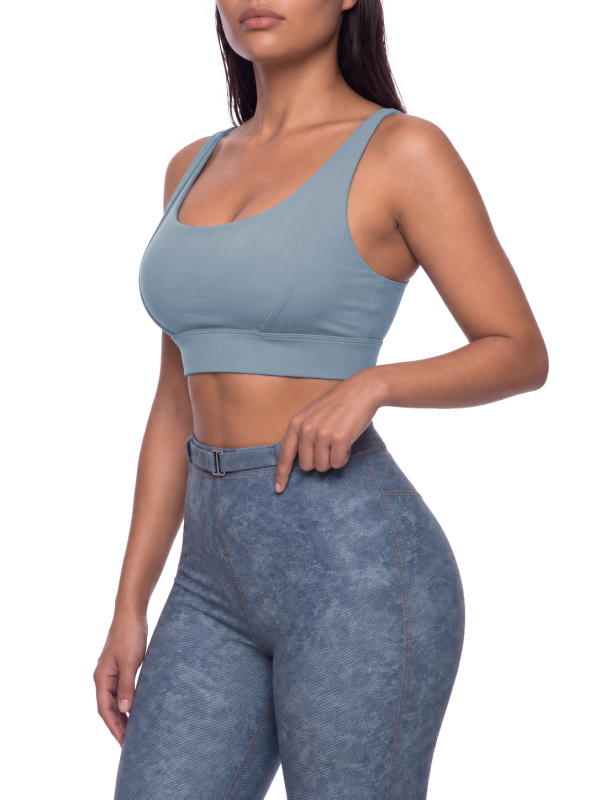 Women's Cropped Yoga Sport Bra