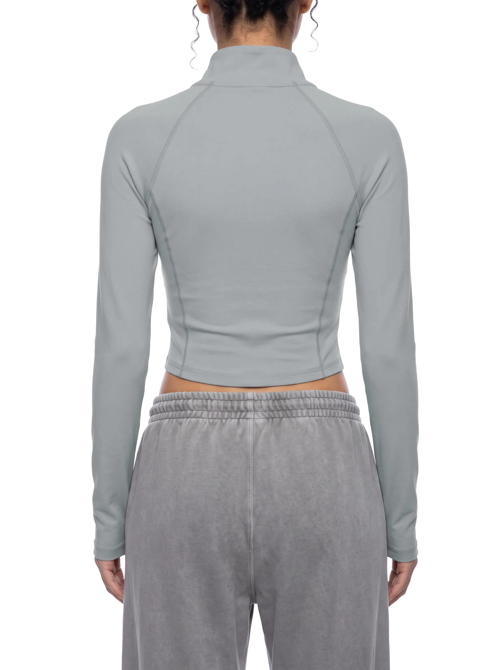 Women's Quarter-Zip Yoga T-Shirt