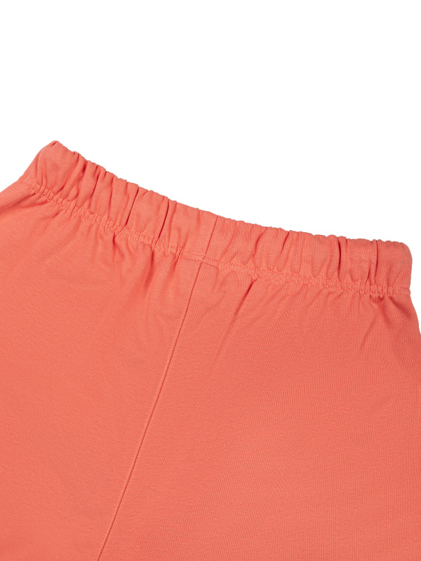 Unisex Earth Tone Loose Fit Cotton Shorts