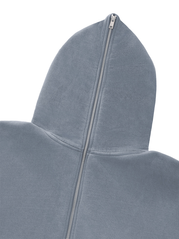 Unisex Vintage Wash Fleece Boxy Hoodie