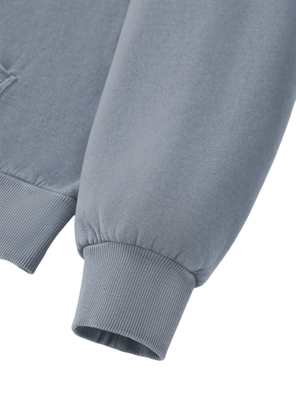 Unisex Vintage Wash Fleece Boxy Hoodie