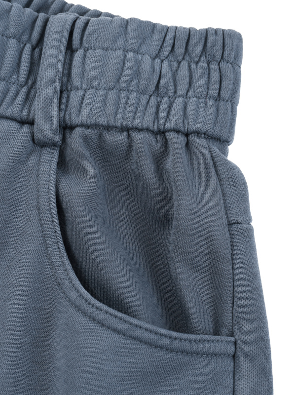 Unisex Sunfade Paneled Barrel Leg Sweatpants