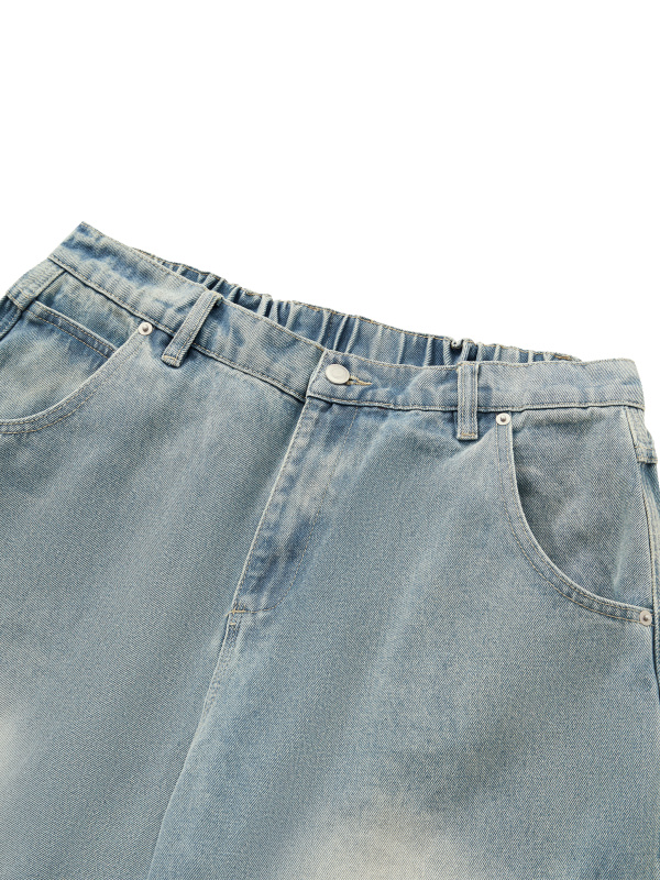 Men's Vintage Wash Denim Jeans