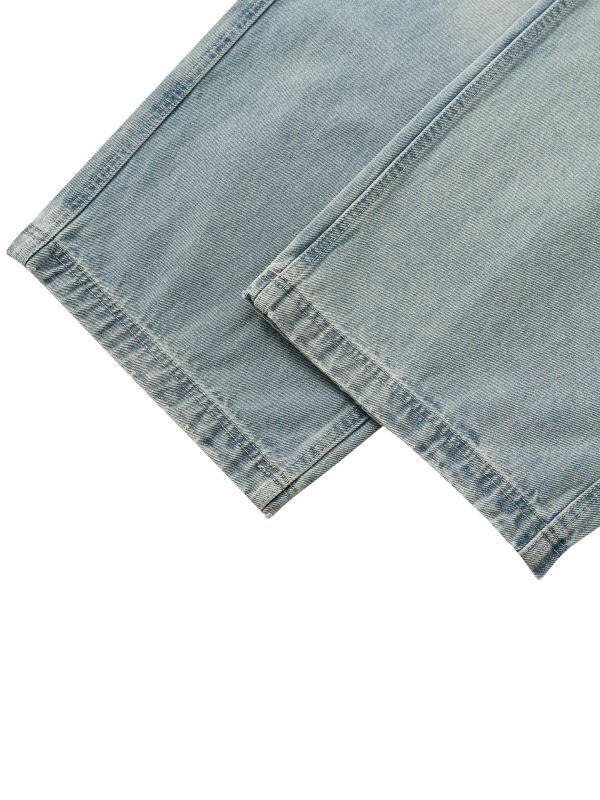 Men's Vintage Wash Denim Jeans
