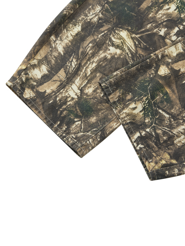 Men's Tree Camo Barrel Leg Pants