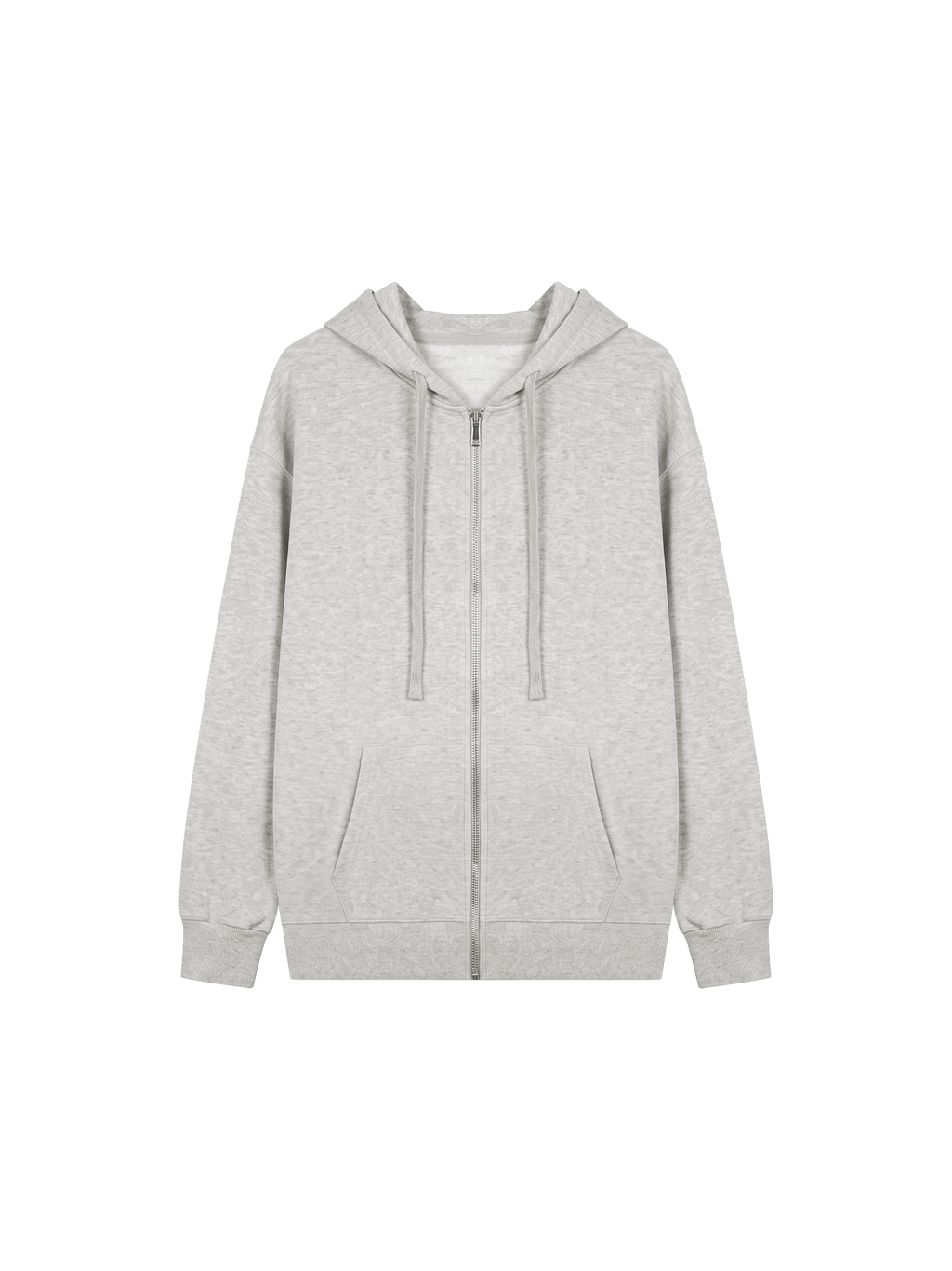Unisex Oversized Full Zip Hoodie - Main Image