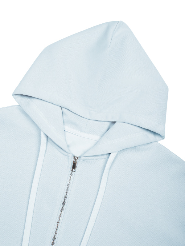 Unisex Oversized Full Zip Hoodie