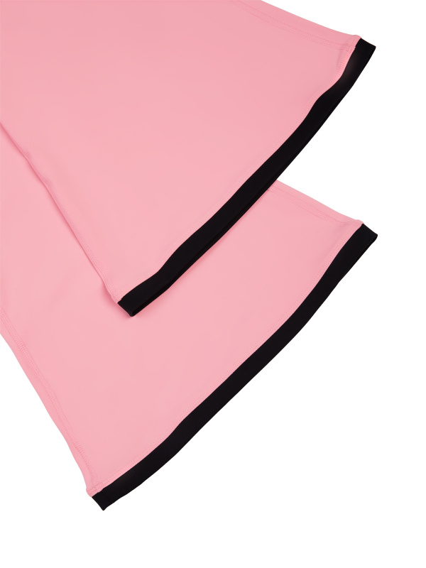 Women's Color Block Flared Yoga Leggings