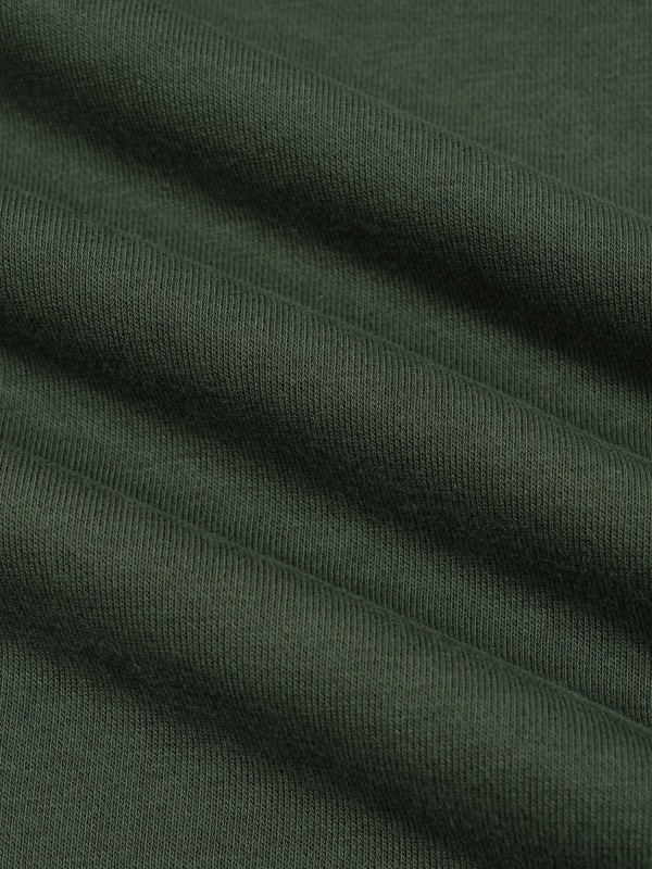 Unisex Paneled Raw Edge Boxy Sweatshirt