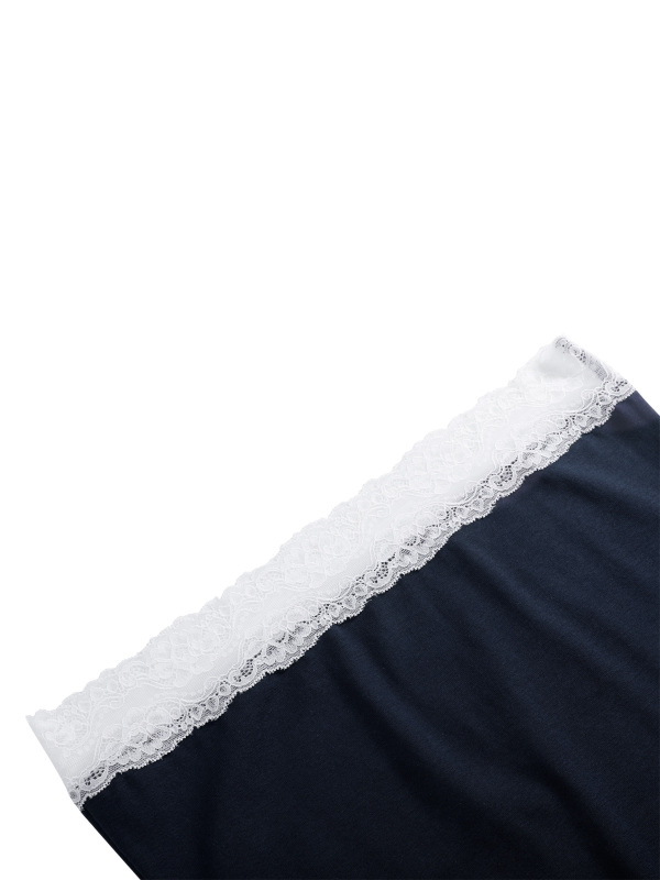 Women's Cropped Paneled Tube Top