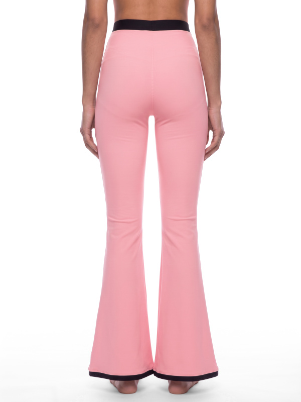 Women's Color Block Flared Yoga Leggings