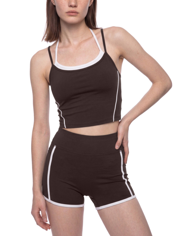 Women's Layered Yoga Tank Top