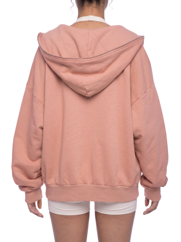 Unisex Vintage Wash Fleece Boxy Hoodie