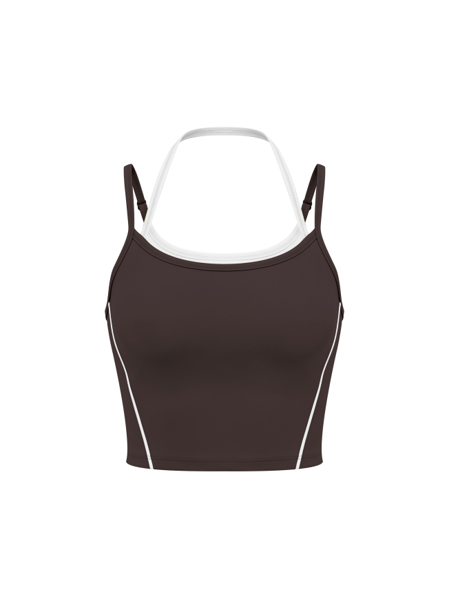 Women's Layered Yoga Tank Top