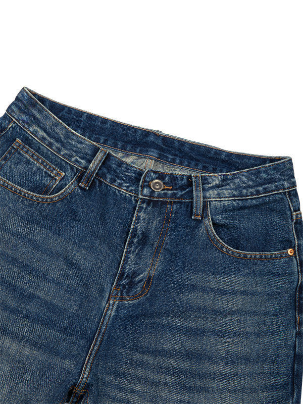 Men's Vintage Wash Denim Jeans