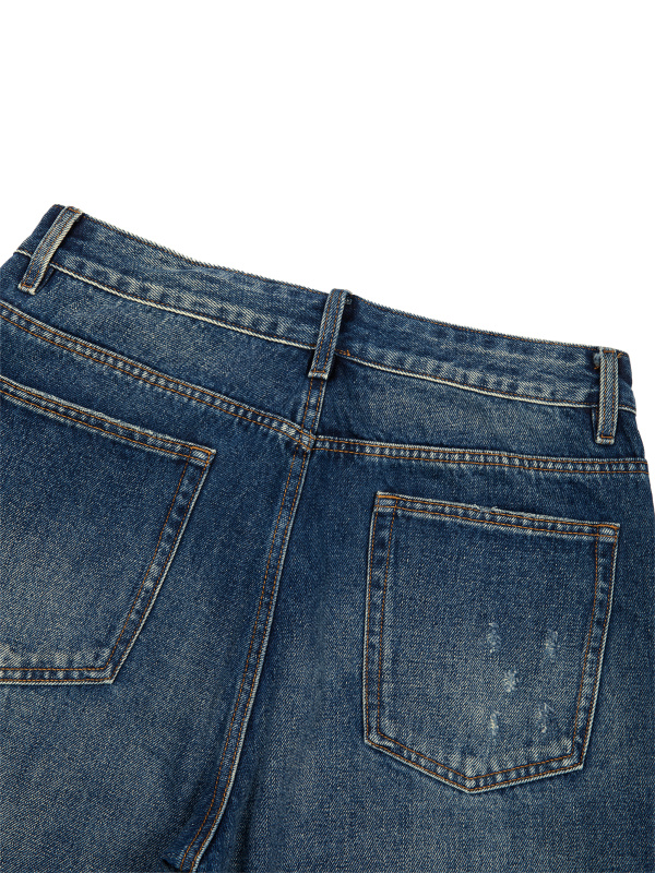 Men's Vintage Wash Denim Jeans