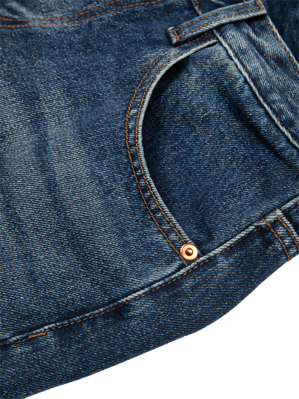 Men's Vintage Wash Denim Jeans