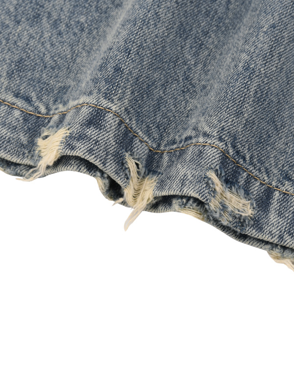 Men's Sunfade Distressed Denim Shorts
