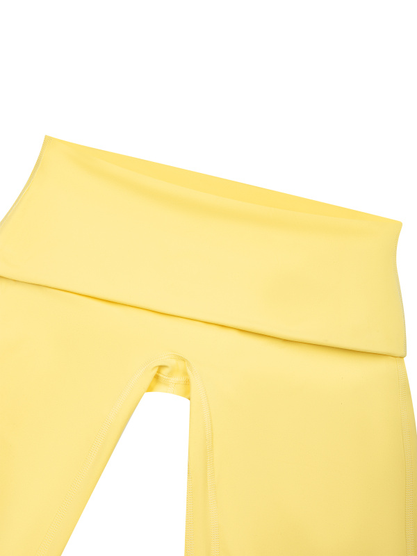 Women’s Fold-Over Waistband Yoga Leggings