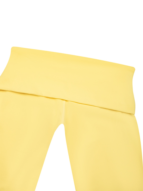 Women’s Fold-Over Waistband Yoga Leggings