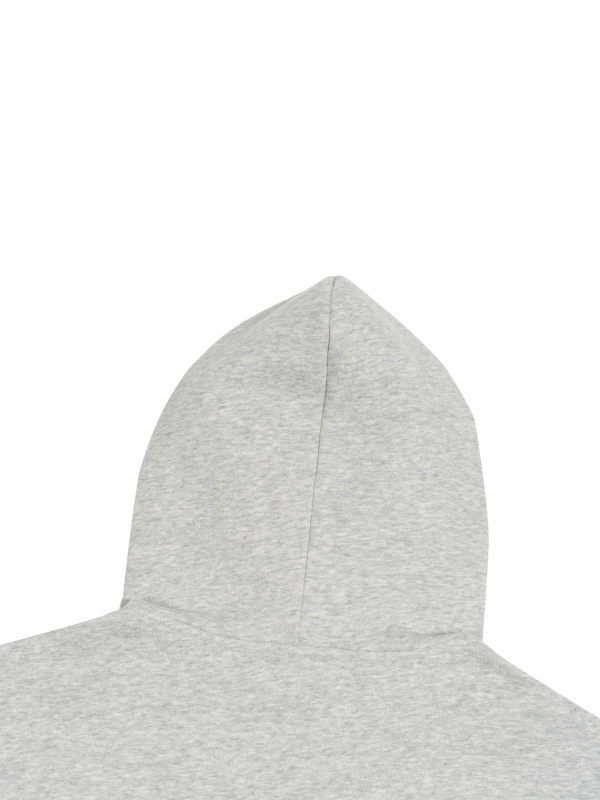 Unisex Boxy Fleece Piping Full Zip Hoodie