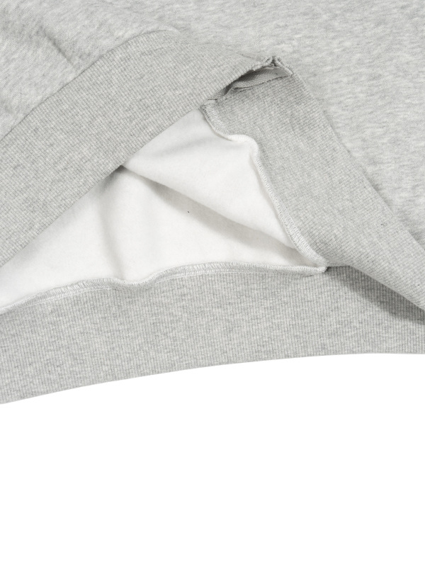 Unisex Boxy Fleece Piping Full Zip Hoodie