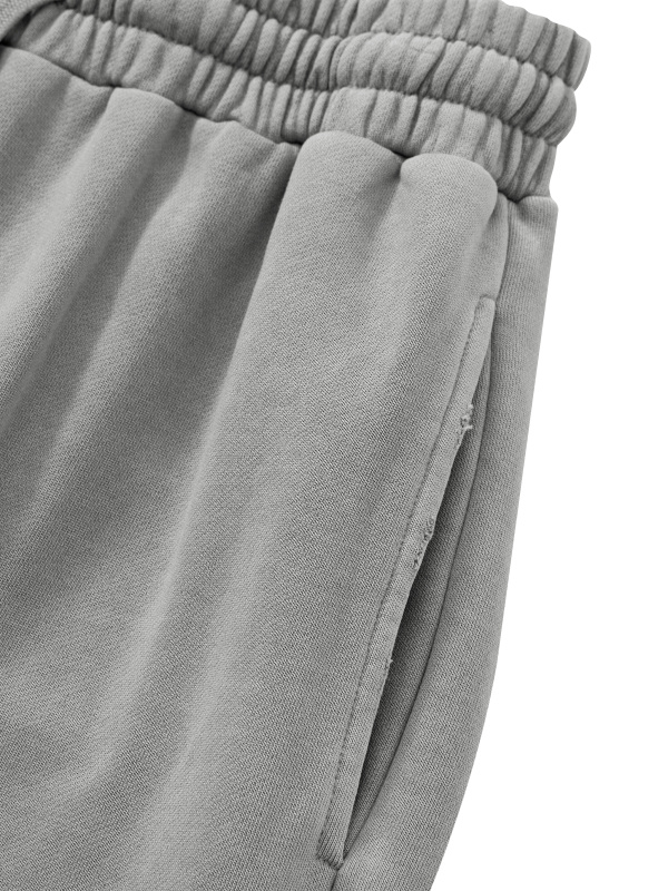 Unisex Vintage Wash Raw Edge Sweatpants