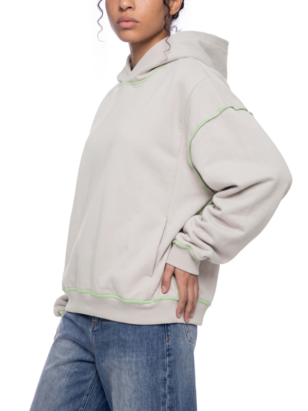 Unisex Boxy Heavyweight Topstitch Hoodie