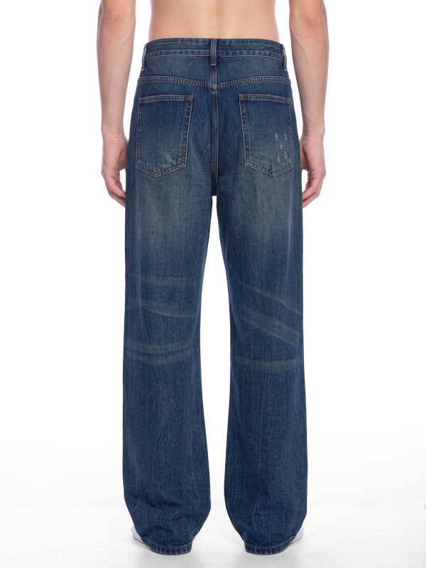 Men's Vintage Wash Denim Jeans