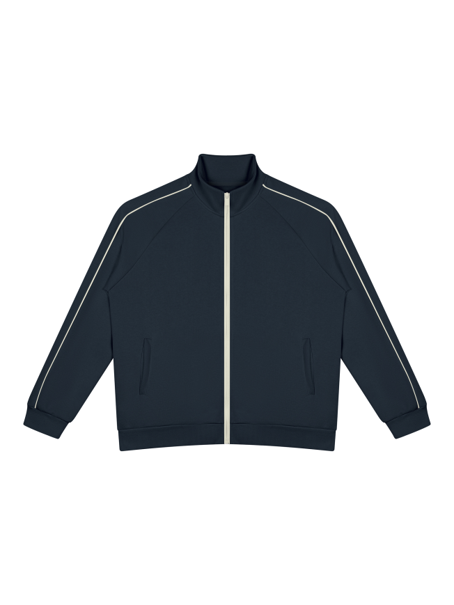 Unisex Color Block Track Jacket
