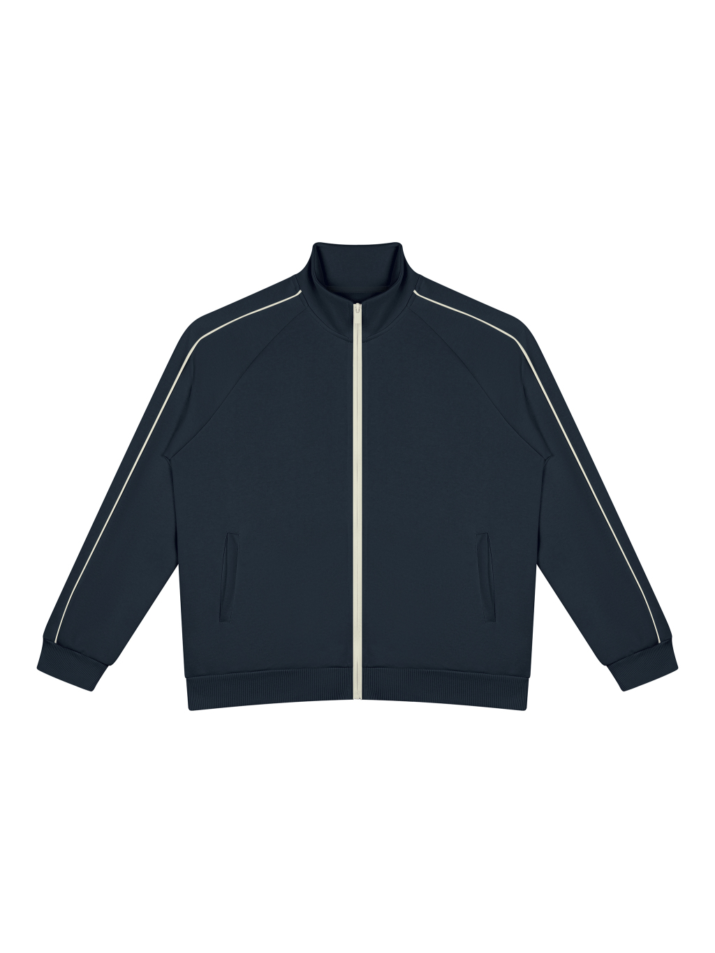 Unisex Color Block Track Jacket - Main Image