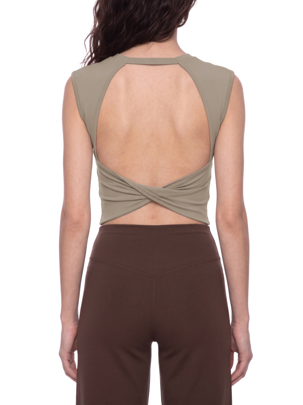 Women's Open Back Yoga Tank Top